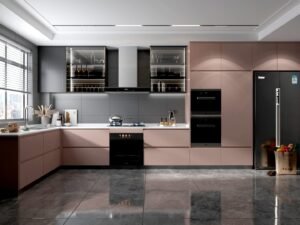 304 Grade Stainless Steel Modular Kitchen Design